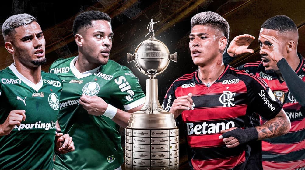 Palmeiras y Flamengo definen al campeón de la Copa Libertadores