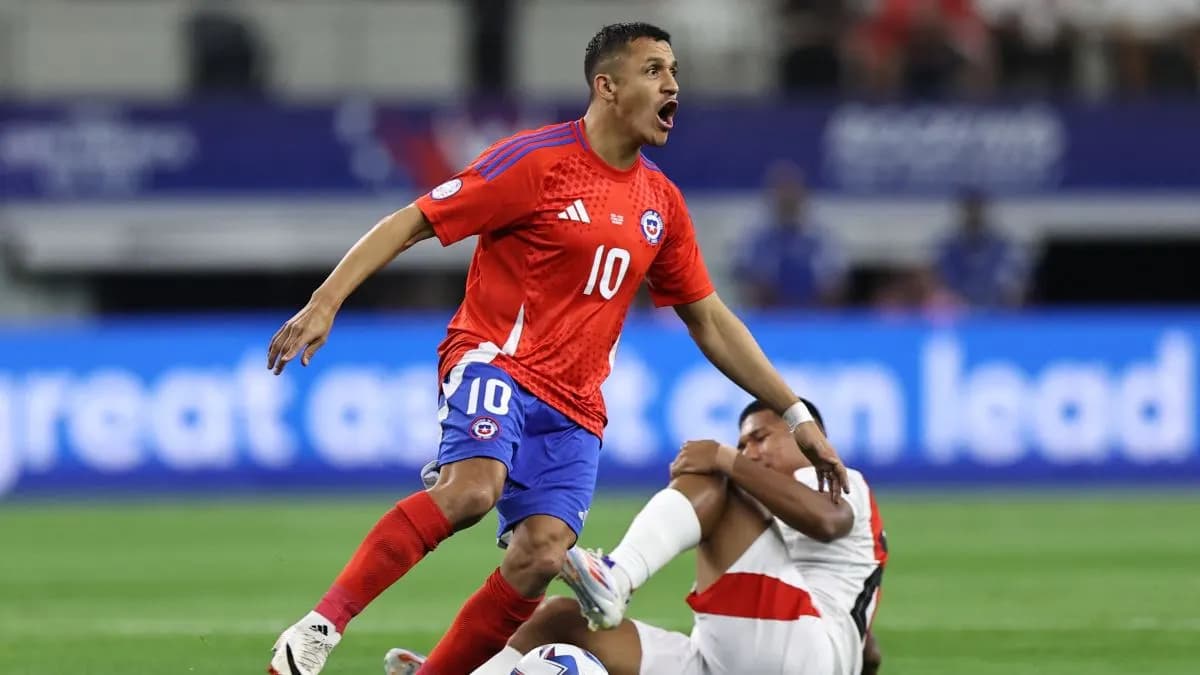 Alexis Sánchez: “Mejor ni hablar, todo a favor de ellos (Perú)”