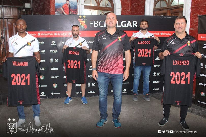 FBC Melgar presentó al comando técnico de manera oficial