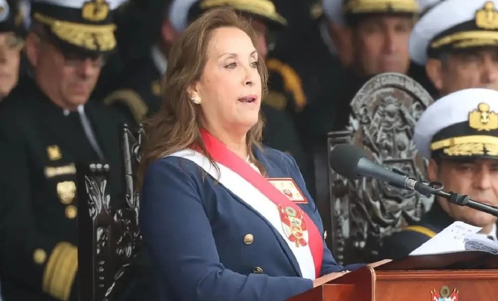 Dina Boluarte culpa a gobiernos previos por ola de criminalidad