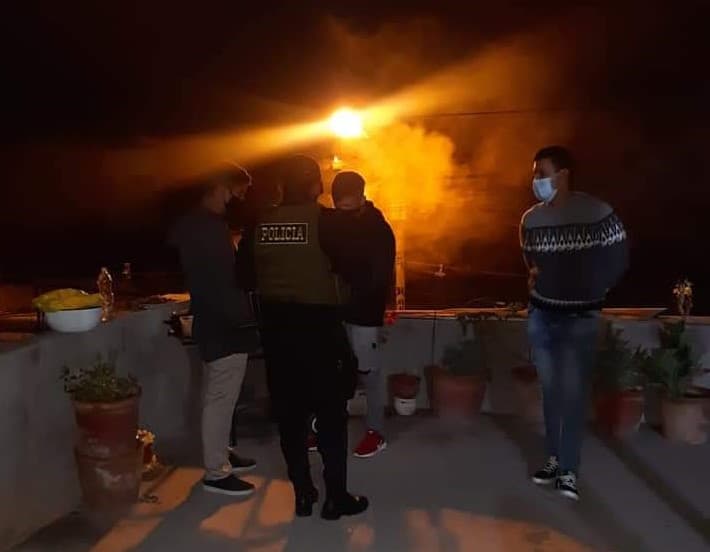 “Comando anti fiestas” en Yanahuara