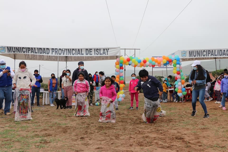 Realizaron actividades entre niños y padres en Mollendo