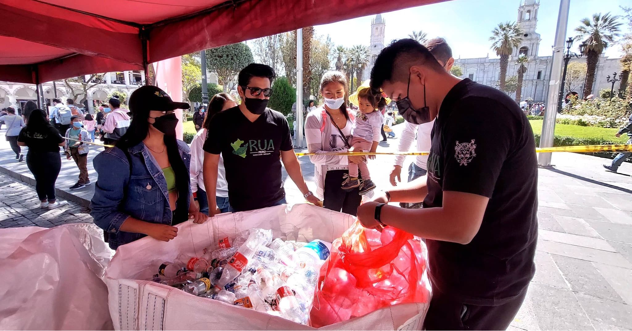 Recolectaron más de 4 toneladas de residuos en trueque