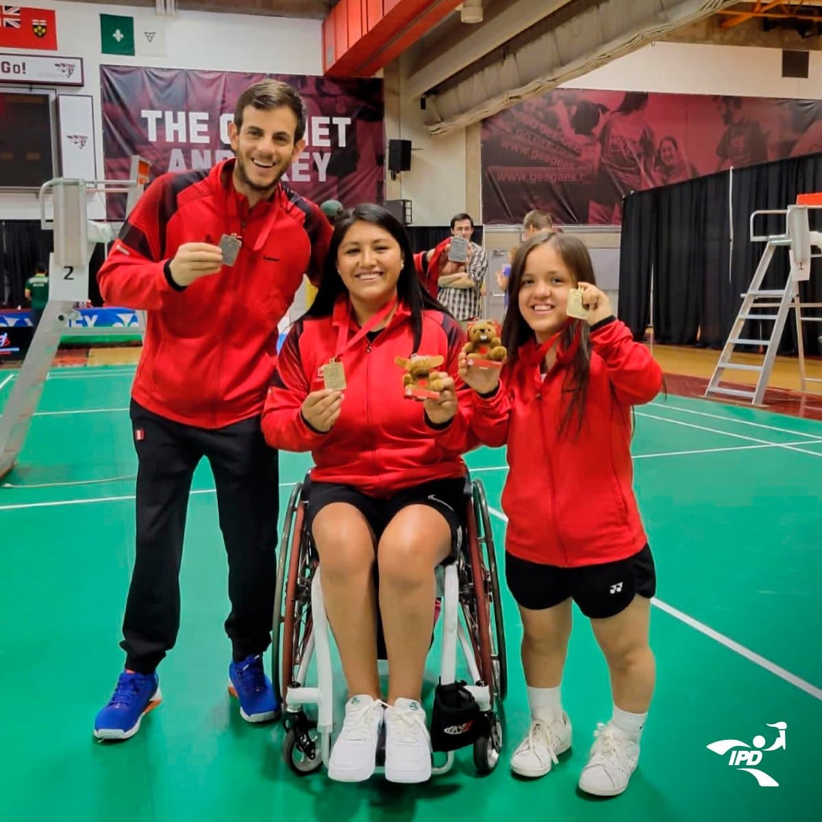 Selección de Parabádminton logró tres medallas de oro en Canadá