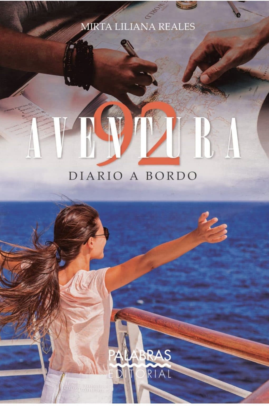 Mirta Liliana y su libro "Diario a bordo – Aventura 92"