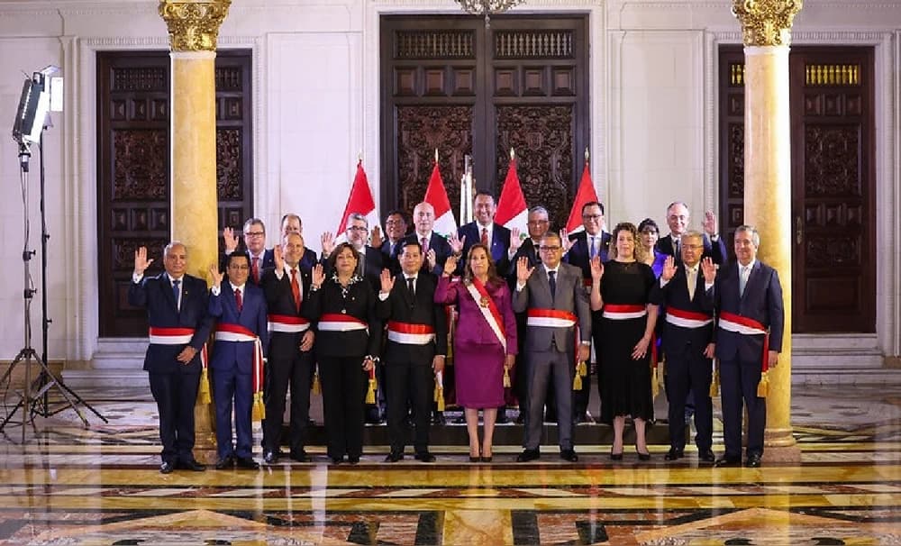 Dina Boluarte cambió a ministros de Justicia, Inclusión Social y Mujer