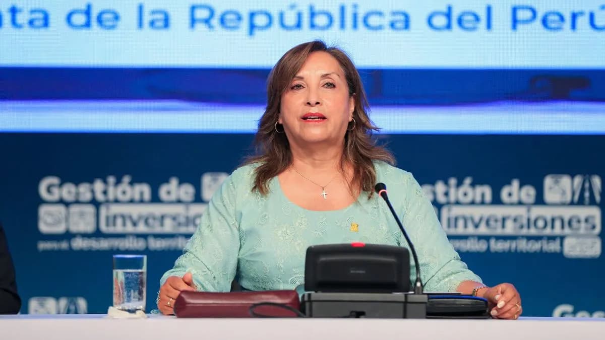 Dina Boluarte insiste en que le coloquen “cero” en aprobación