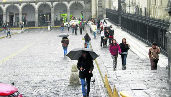 Arequipa: pronostican precipitaciones moderadas este 7 y 8 de mayo