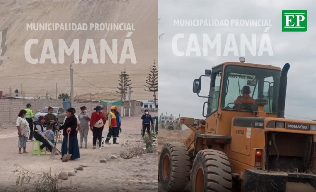 Camaná: Intervienen invasión de espacios públicos en La Punta