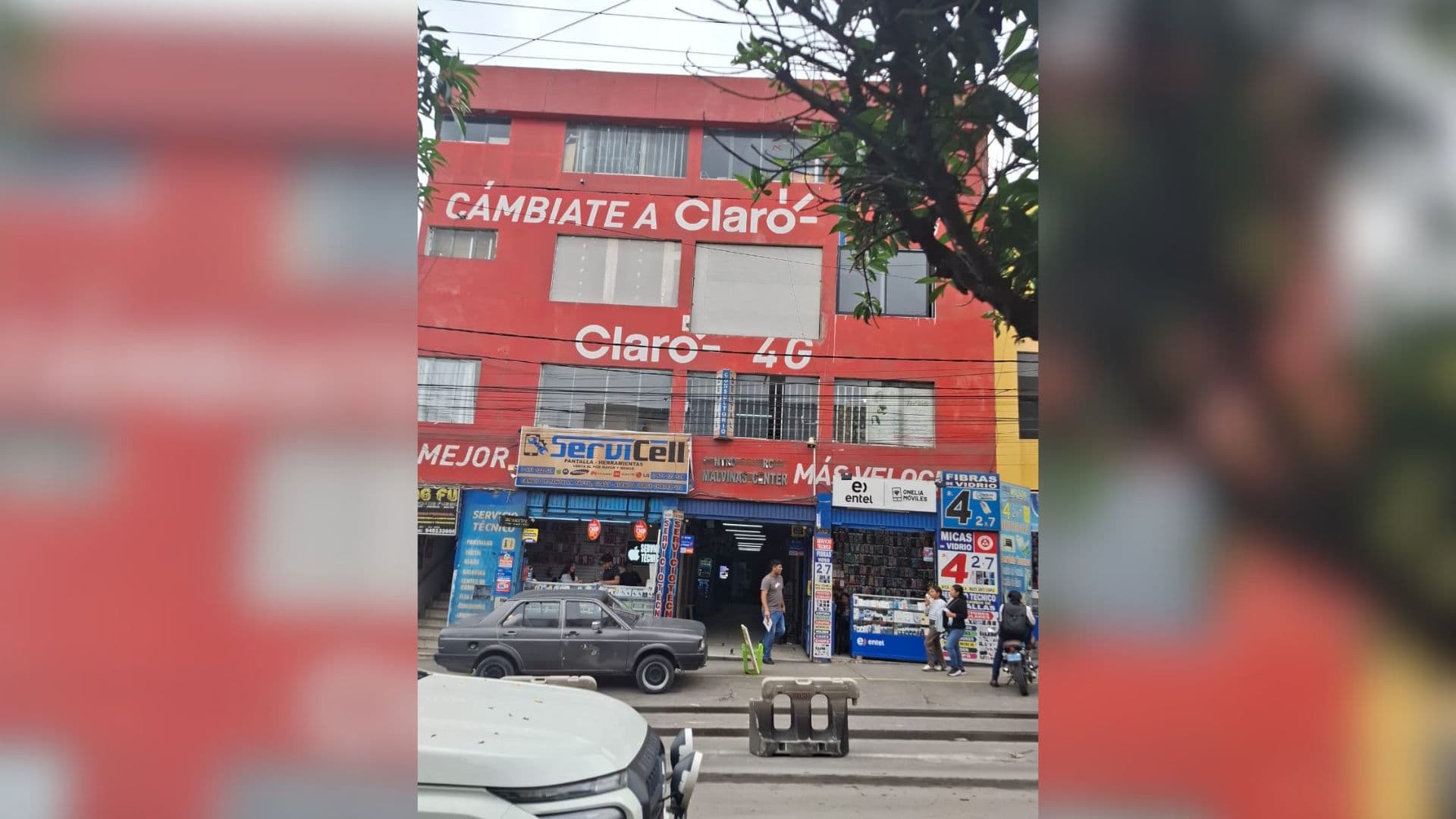 Venden local comercial en ingreso del C.C. Las Malvinas