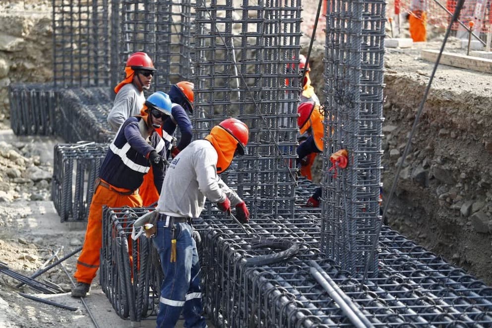 Construcción creció 6,5 % en 2025 y marcó su mejor resultado