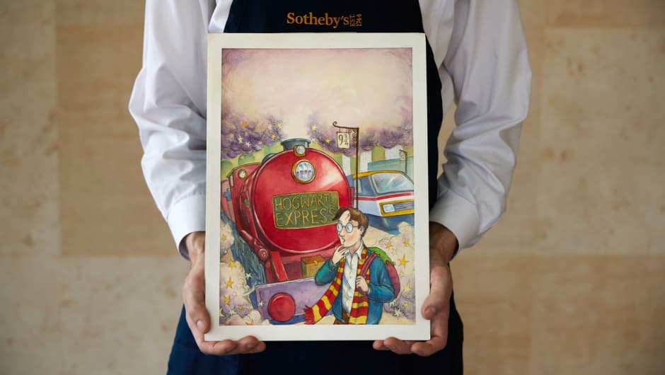 Subastarán la portada original de “Harry Potter y la piedra filosofal”