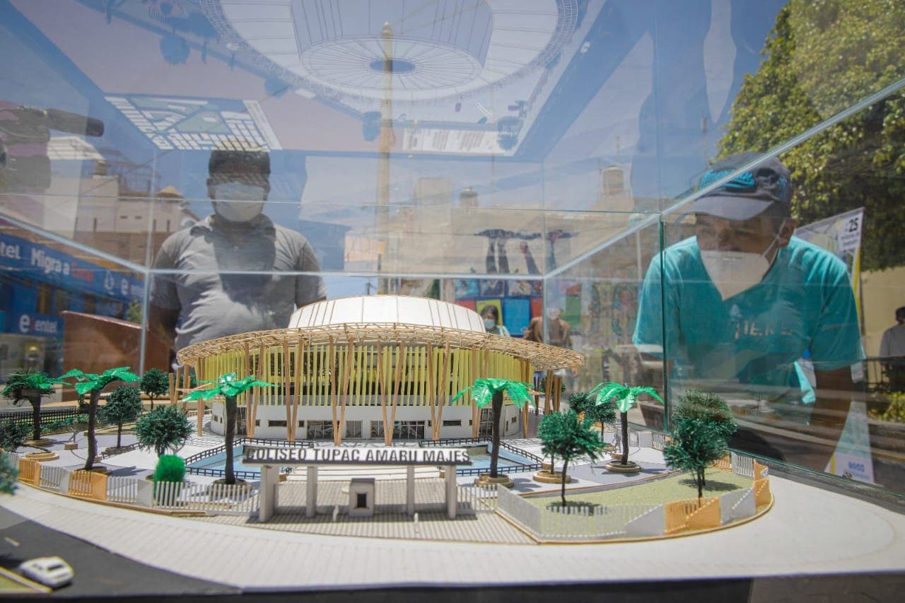 Coliseo de Majes no está en banco de proyectos del GRA