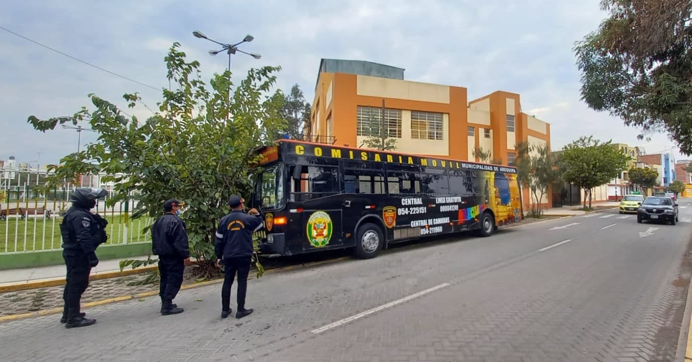 Implementan comisaría móvil en Cercado