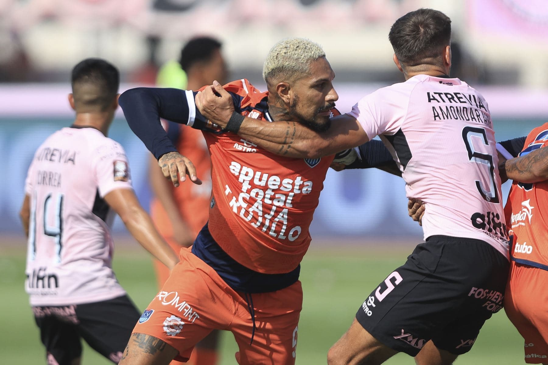 César Vallejo de Paolo Guerrero cayó 2 a 0 ante Sport Boys