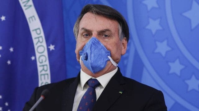 Bolsonaro vuelve a minimizar riesgo de segunda ola del COVID-19