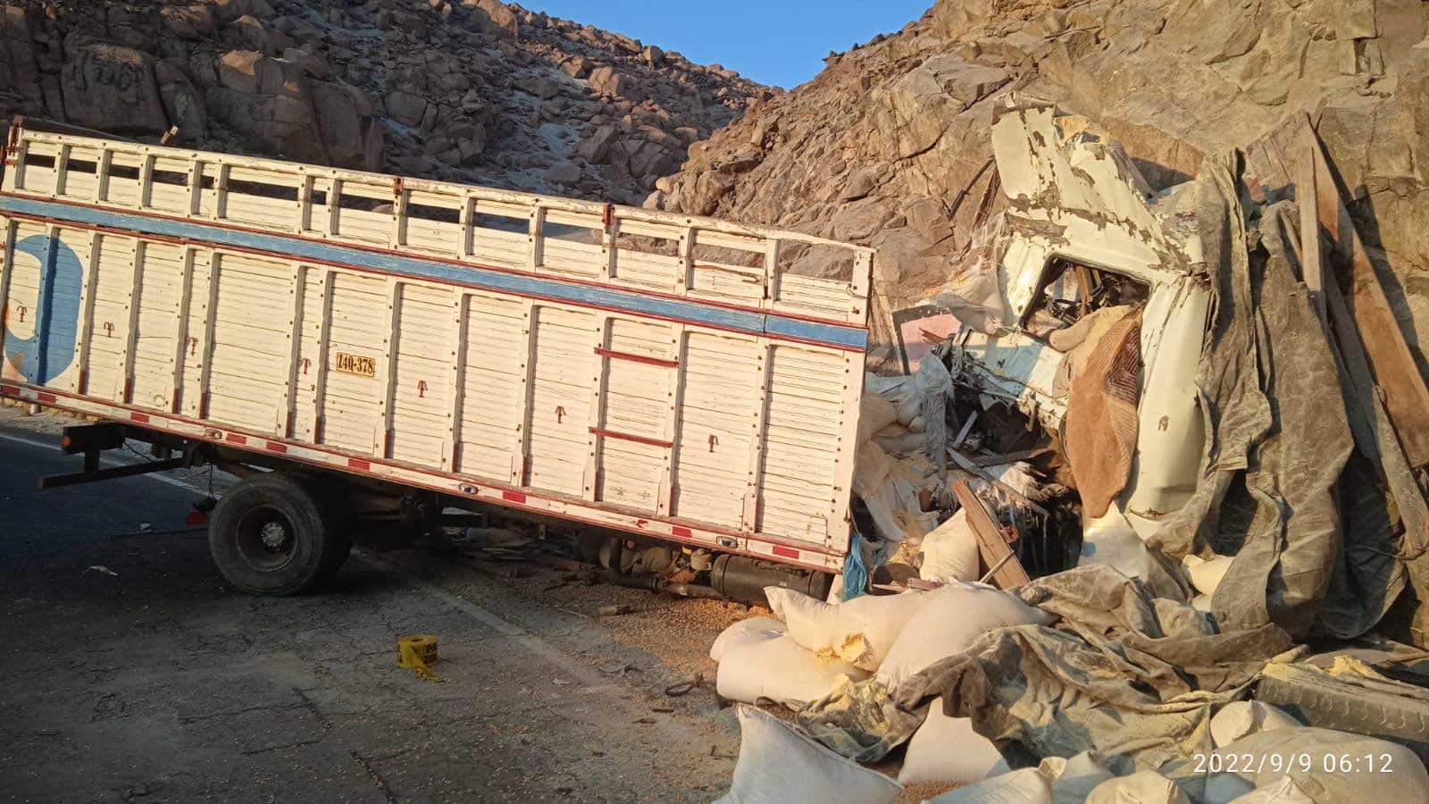Accidente en la variante de Uchumayo deja un muerto
