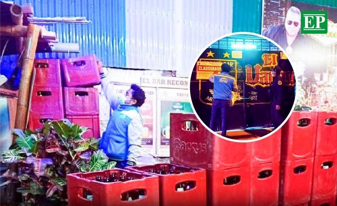 Clausuran local que expendía ilícitamente bebidas alcohólicas