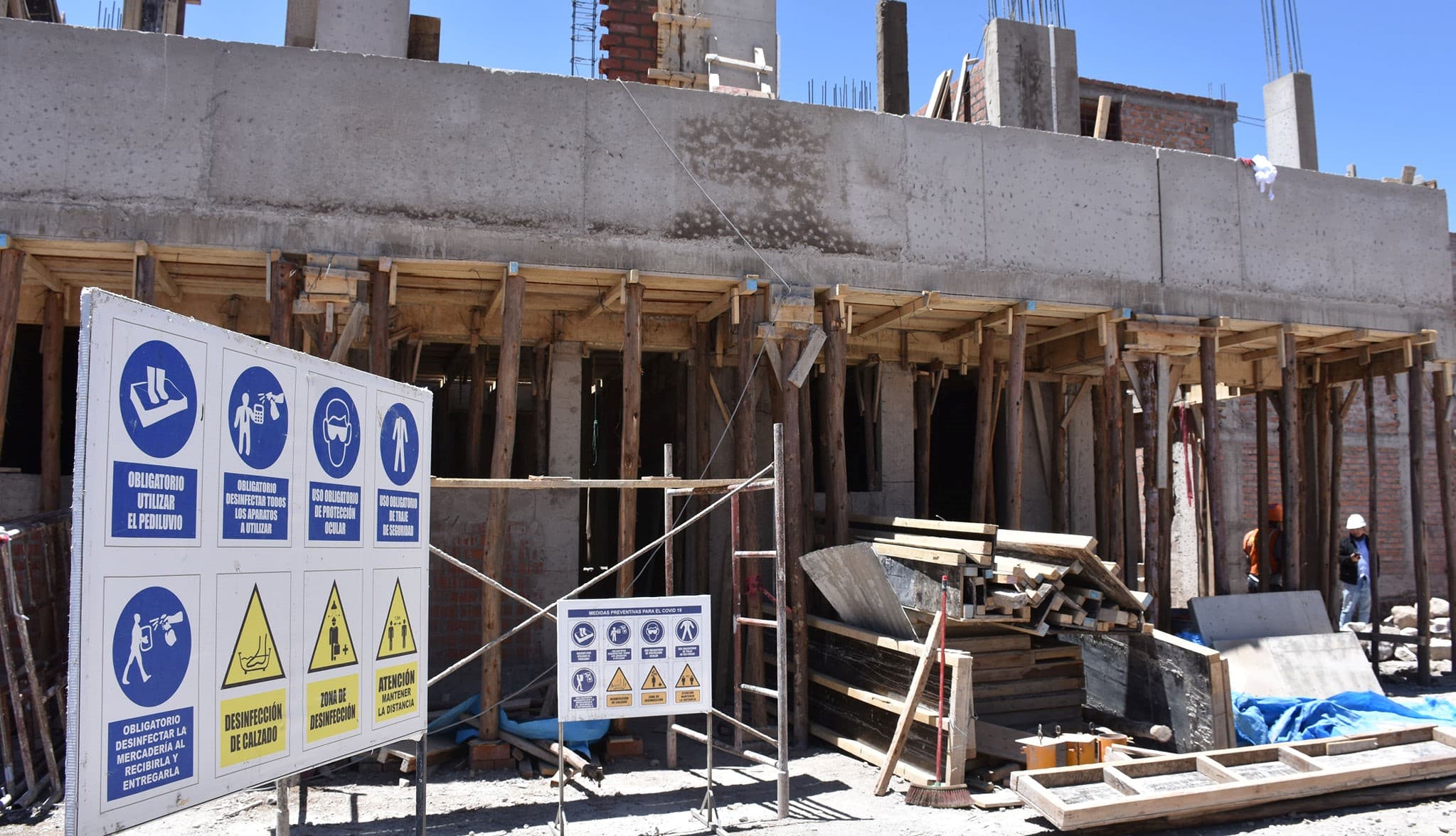 Continúa la obra de creación del CIAM en Caylloma