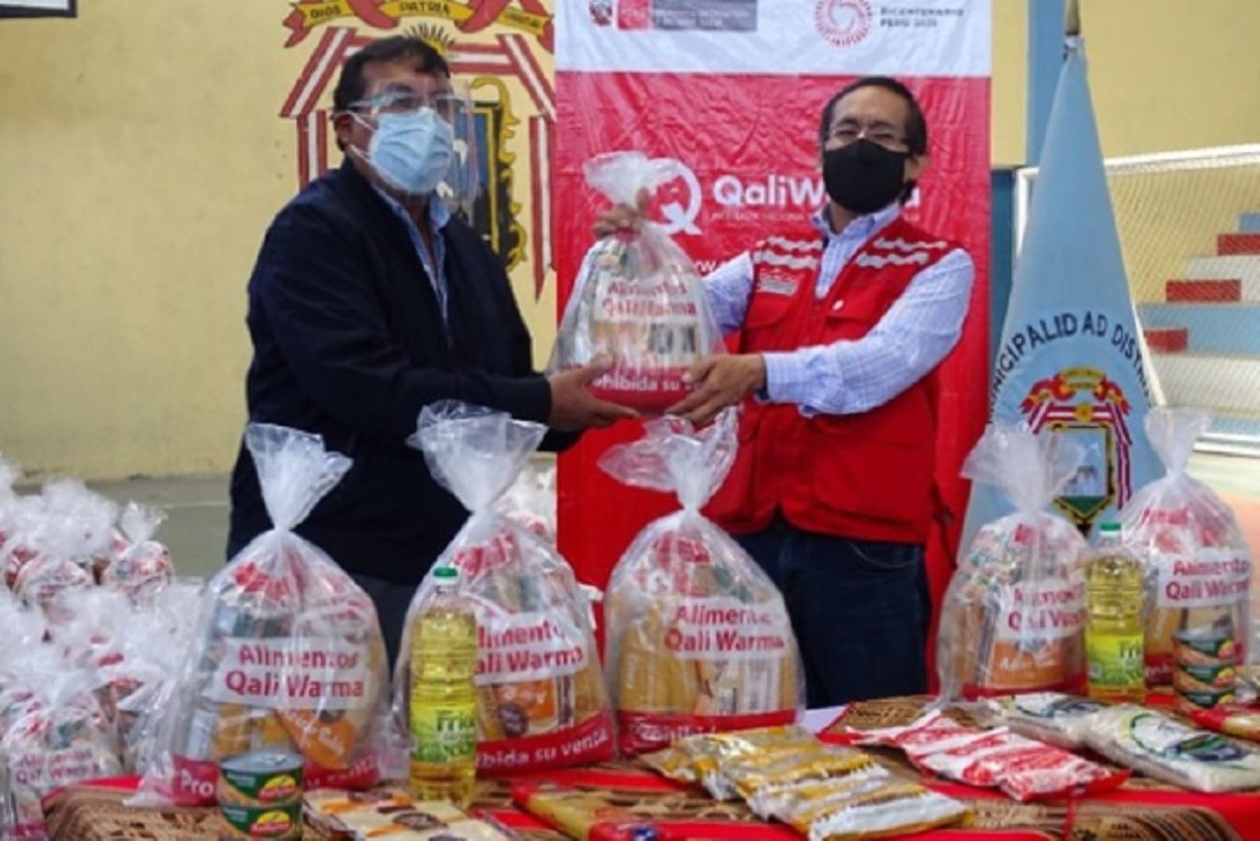 Distritos de Cerro Colorado, Miraflores y Mariano Melgar recibieron 41 t. de alimentos
