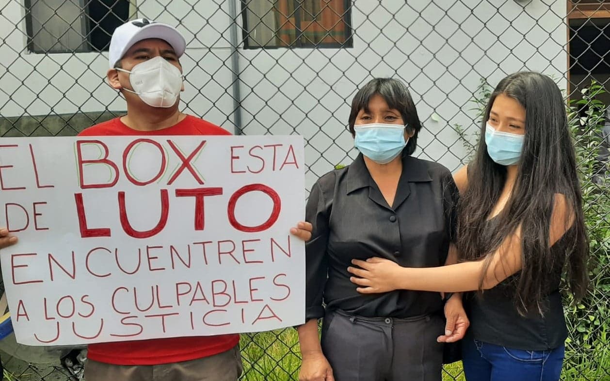 Familia de boxeador fallecido exige justicia