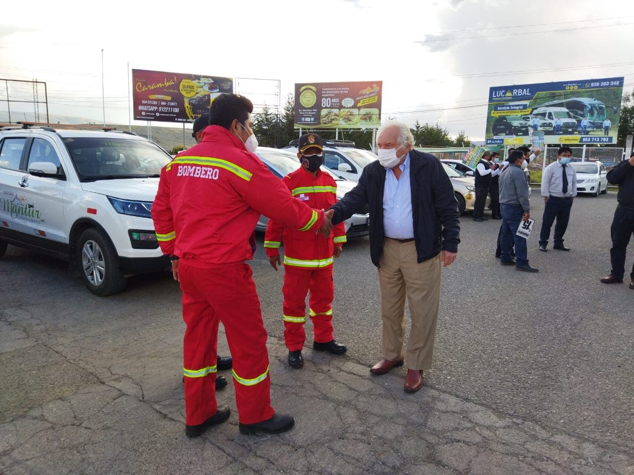 Compañía arequipeña va por el premio nacional para bomberos