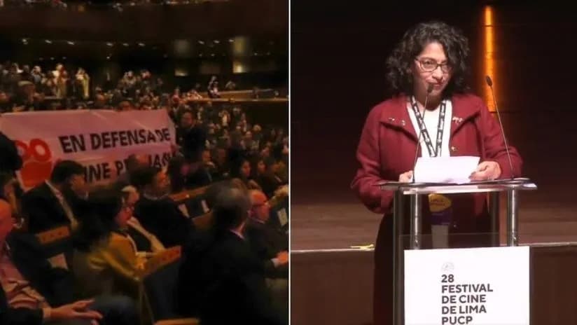 Abuchean a ministra de Cultura en Festival de Cine de Lima