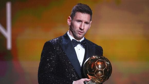 Messi logra conseguir el Balón de Oro 2021