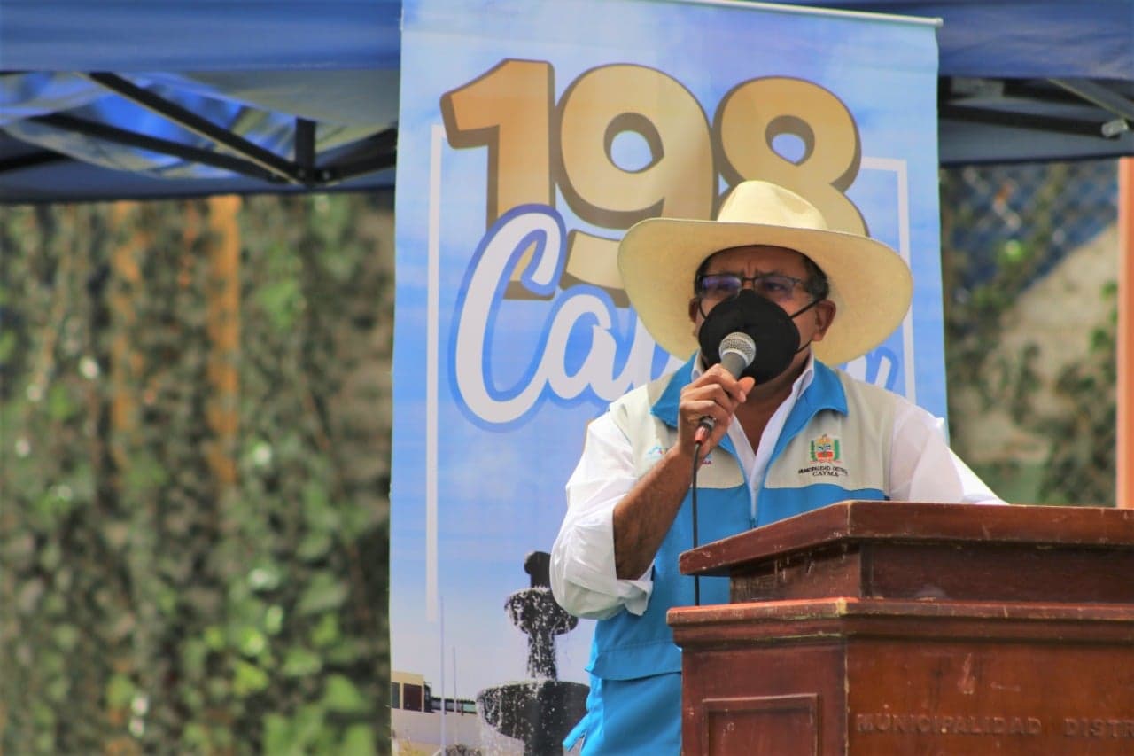Entregan nuevas obras por el 198° aniversario de Cayma