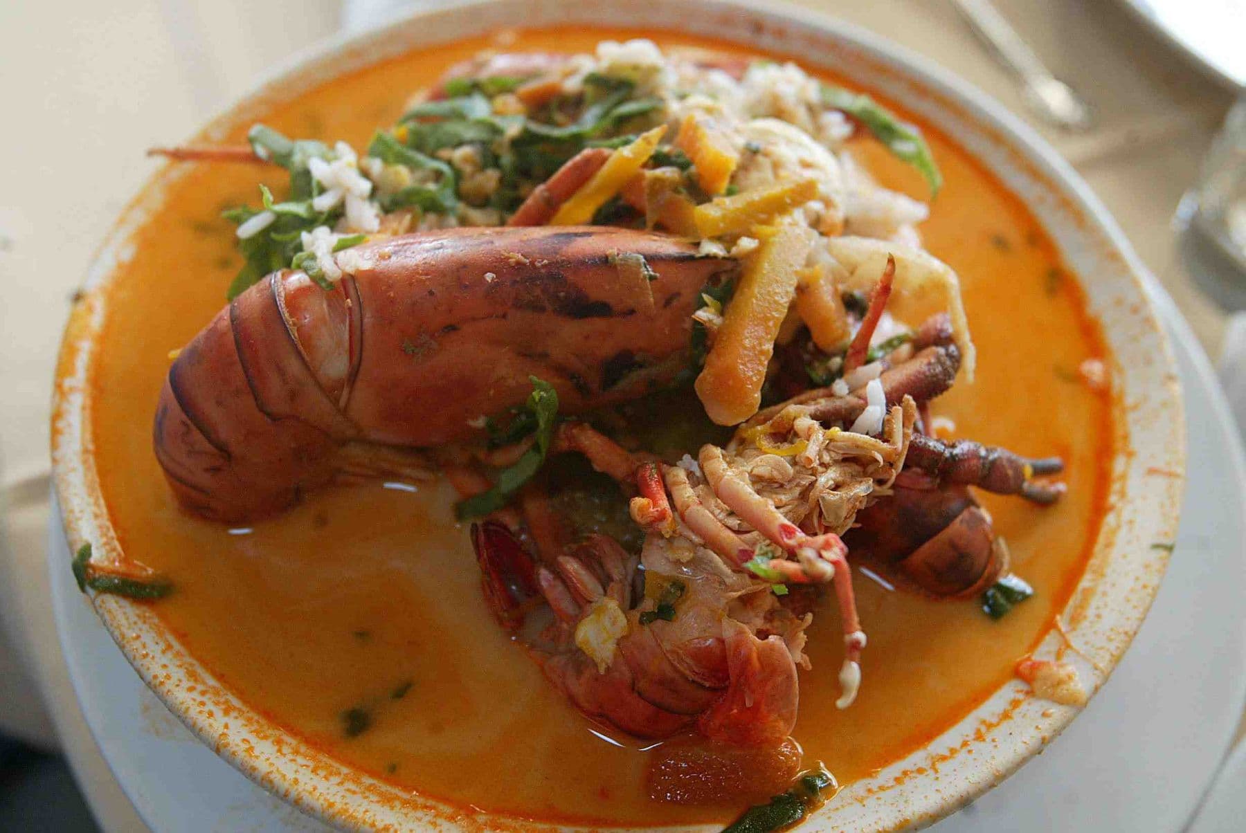 Chupe de camarones dentro de las 20 mejores sopas del mundo