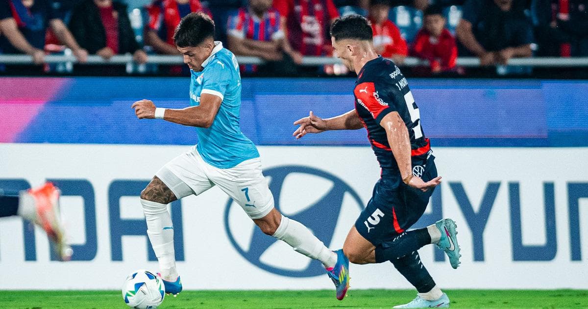 Sporting Cristal empató en el final ante Cerro Porteño