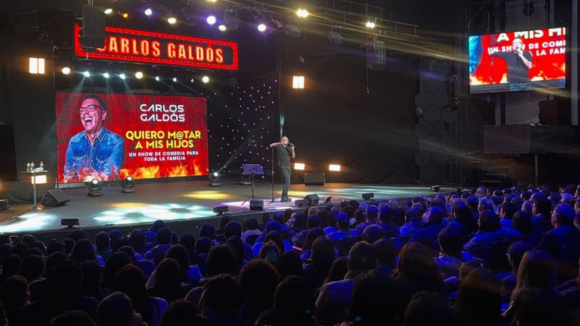 Carlos Galdós presenta un show de comedia para toda la familia