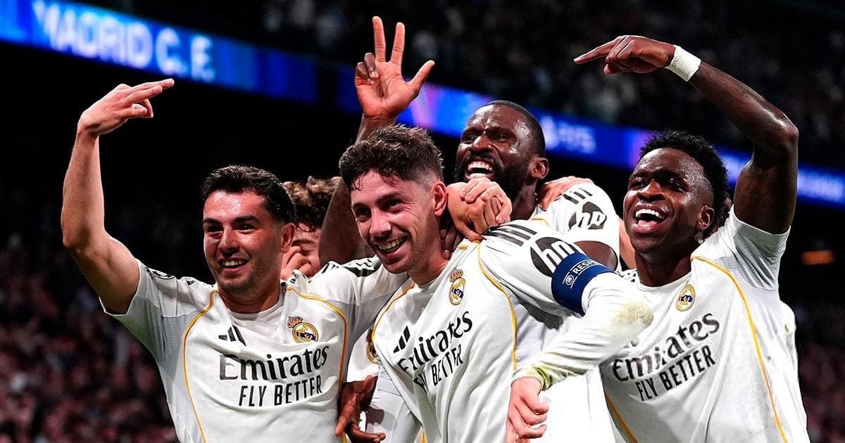 Real Madrid goleó 3-0 al City por los octavos de Champions