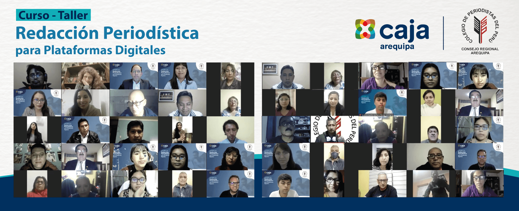 Caja Arequipa capacitó a periodistas del país por su día