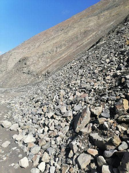 Deslizamientos afectaron más de 6 kilómetros de vías en Huambo