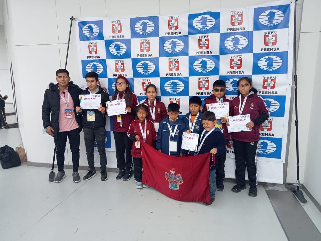 Menores de 15 años compitieron en torneo nacional de ajedrez