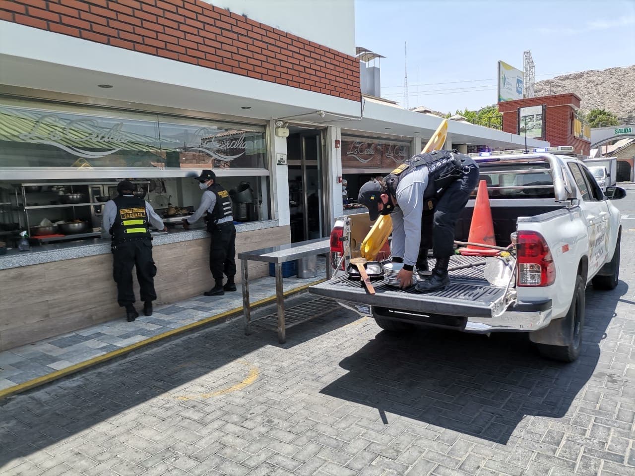 Intervinieron 15 restaurantes en Arancota