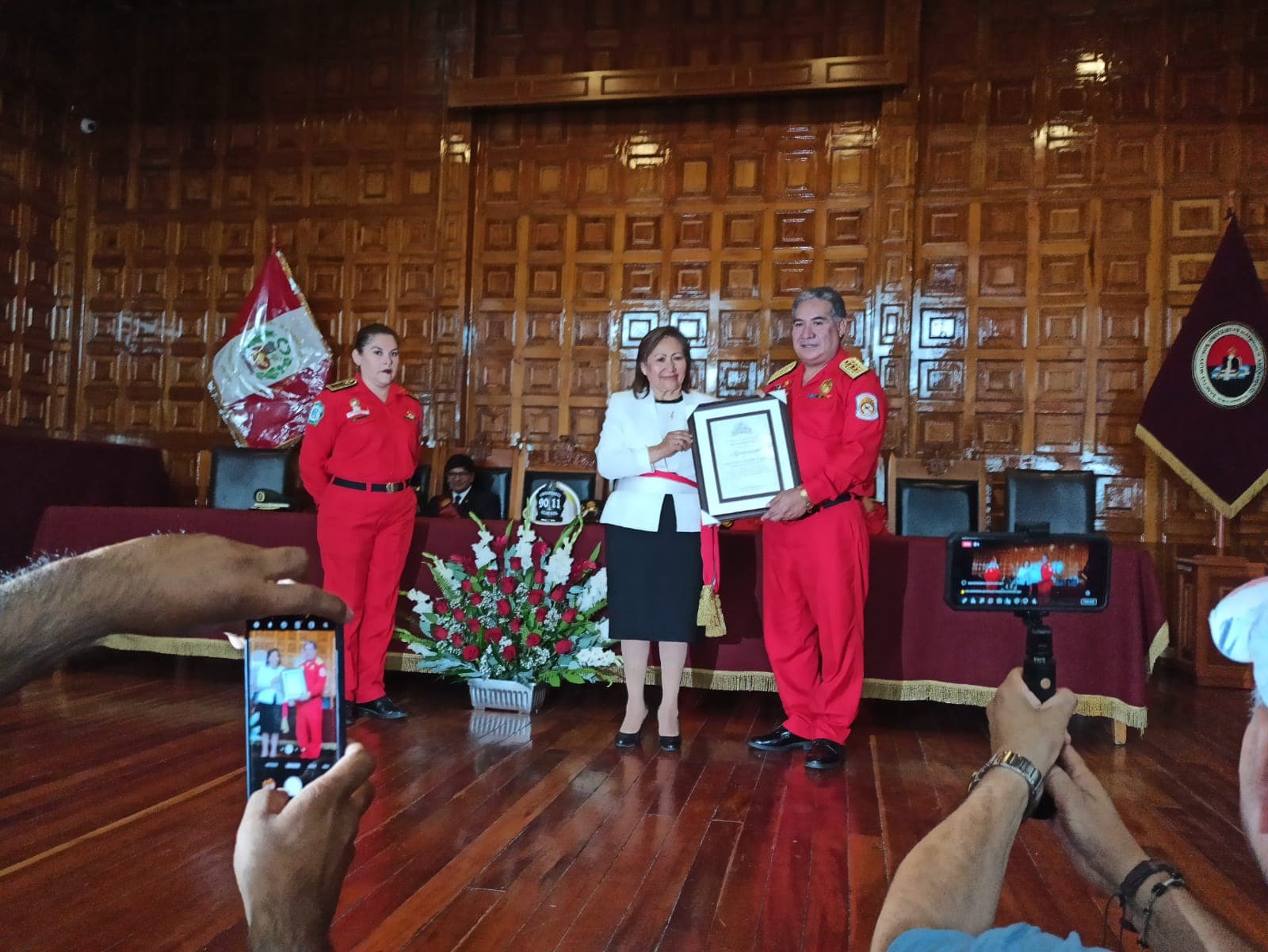 Comandante general de Bomberos asumió el alto cargo en Arequipa