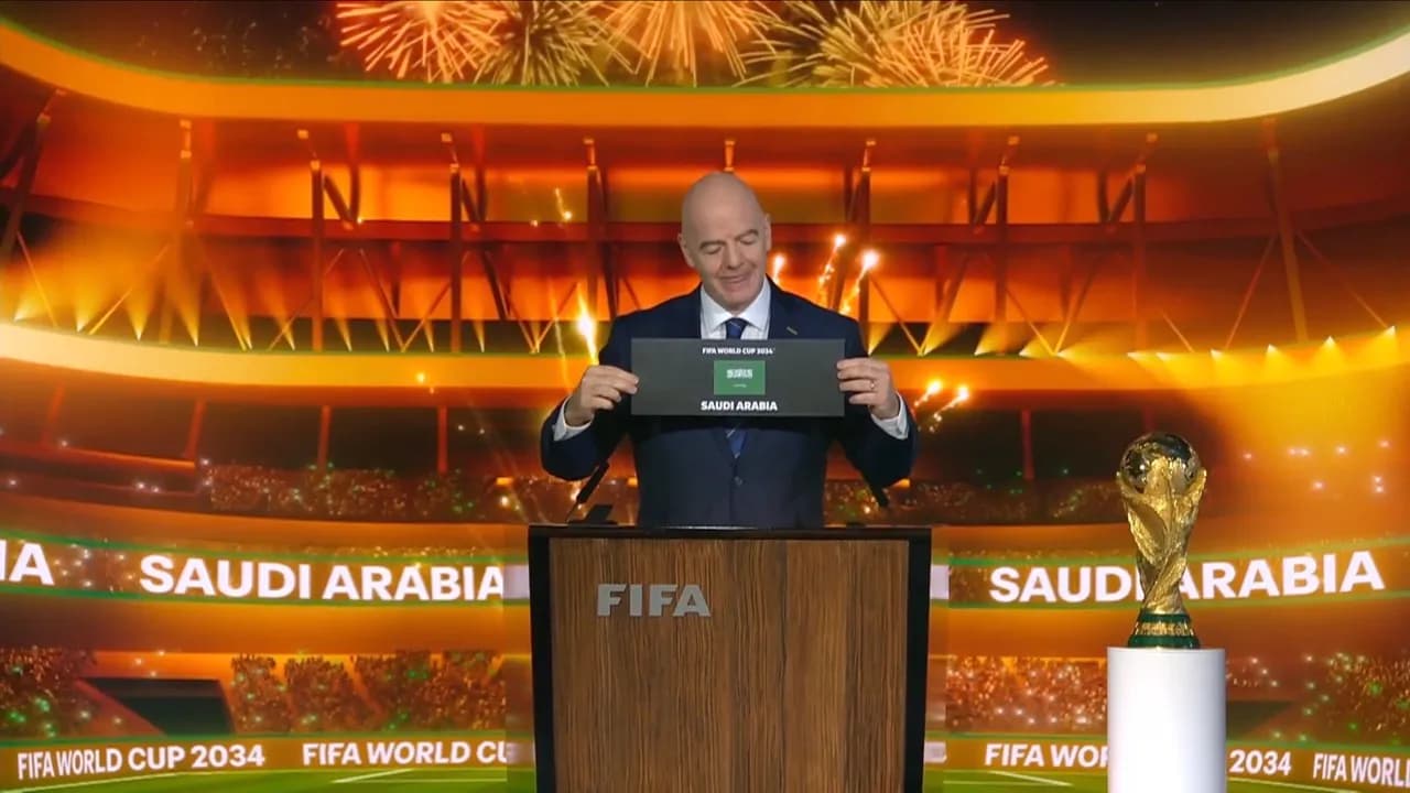 Arabia Saudita será sede del Mundial 2034