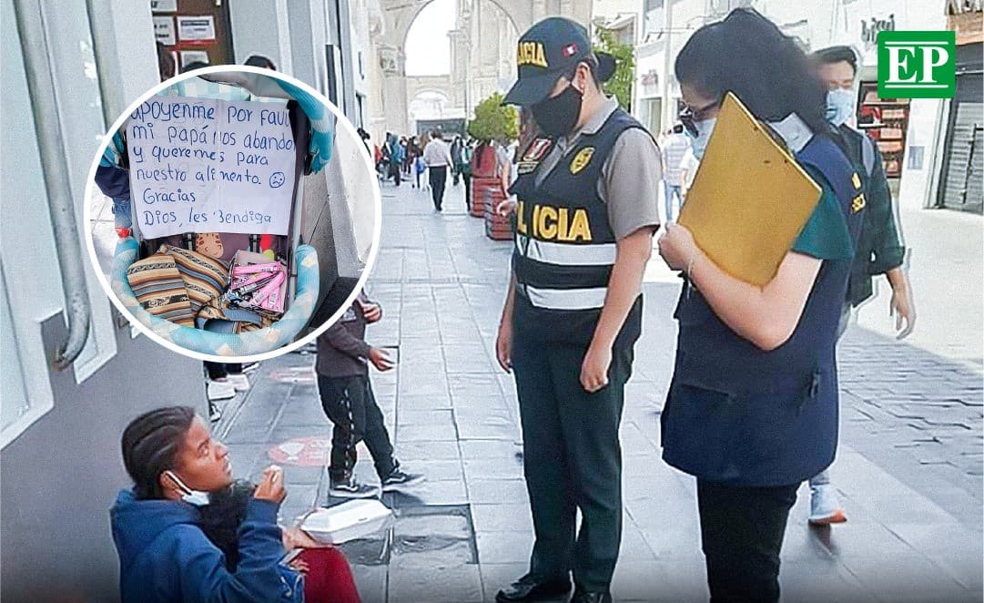 Intervienen a cinco menores en situación de mendicidad