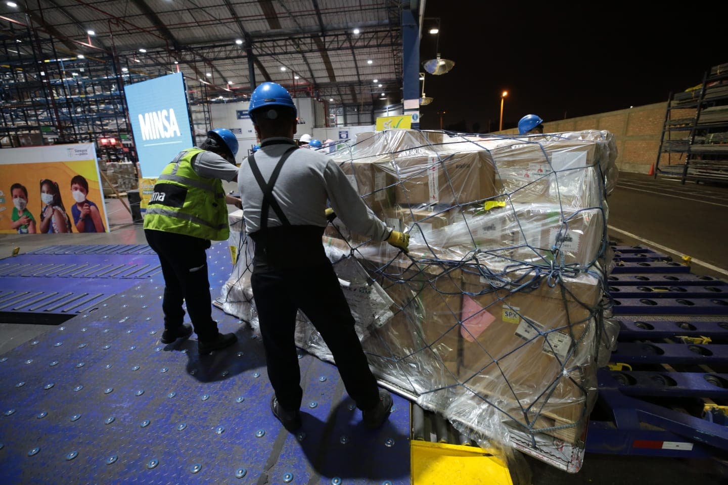 Llegó nuevo lote de 624 mil dosis de vacuna pediátrica