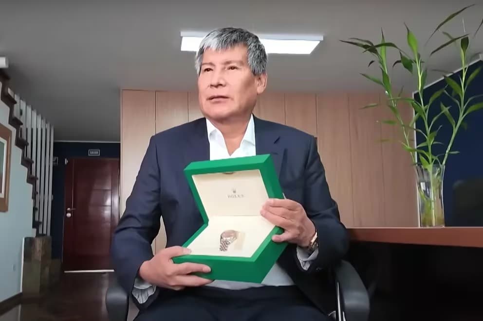 Piden a fiscalía investigar a Oscorima por caso de relojes