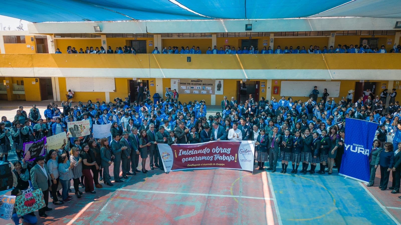 Alumnos de colegios Arequipa y Bouroncle irán a otros planteles
