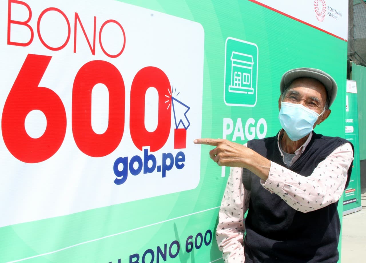 Hasta el 30 de septiembre se podrá cobrar Bono 600