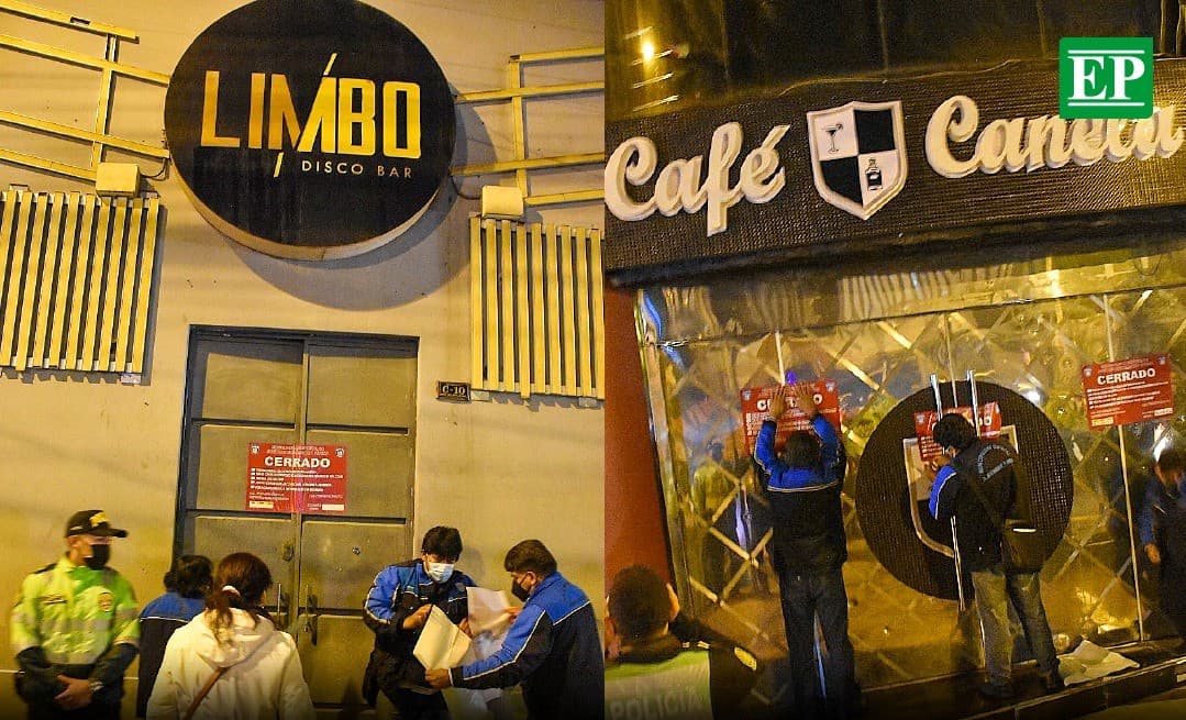 Cierran 3 locales en la avenida Dolores