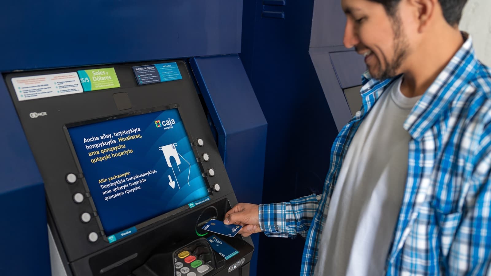 Caja Arequipa implementará desde abril cajeros automáticos con interfaz en quechua