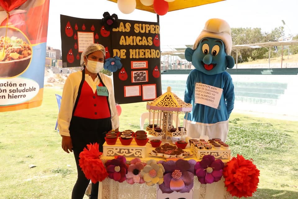 Realizan concurso de platos nutritivos en Cerro Colorado