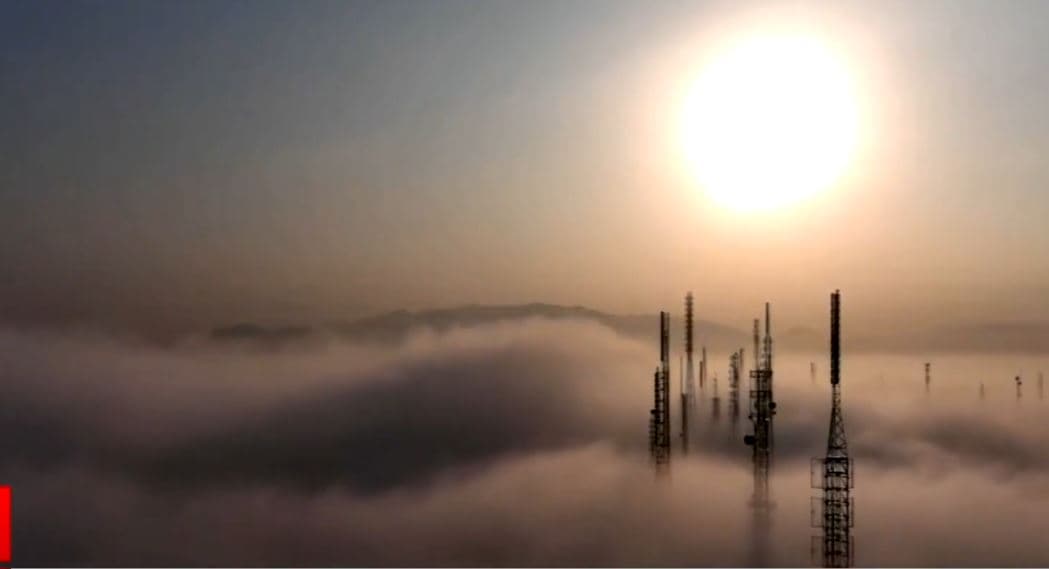 Lima amaneció bajo un “colchón de nubes”