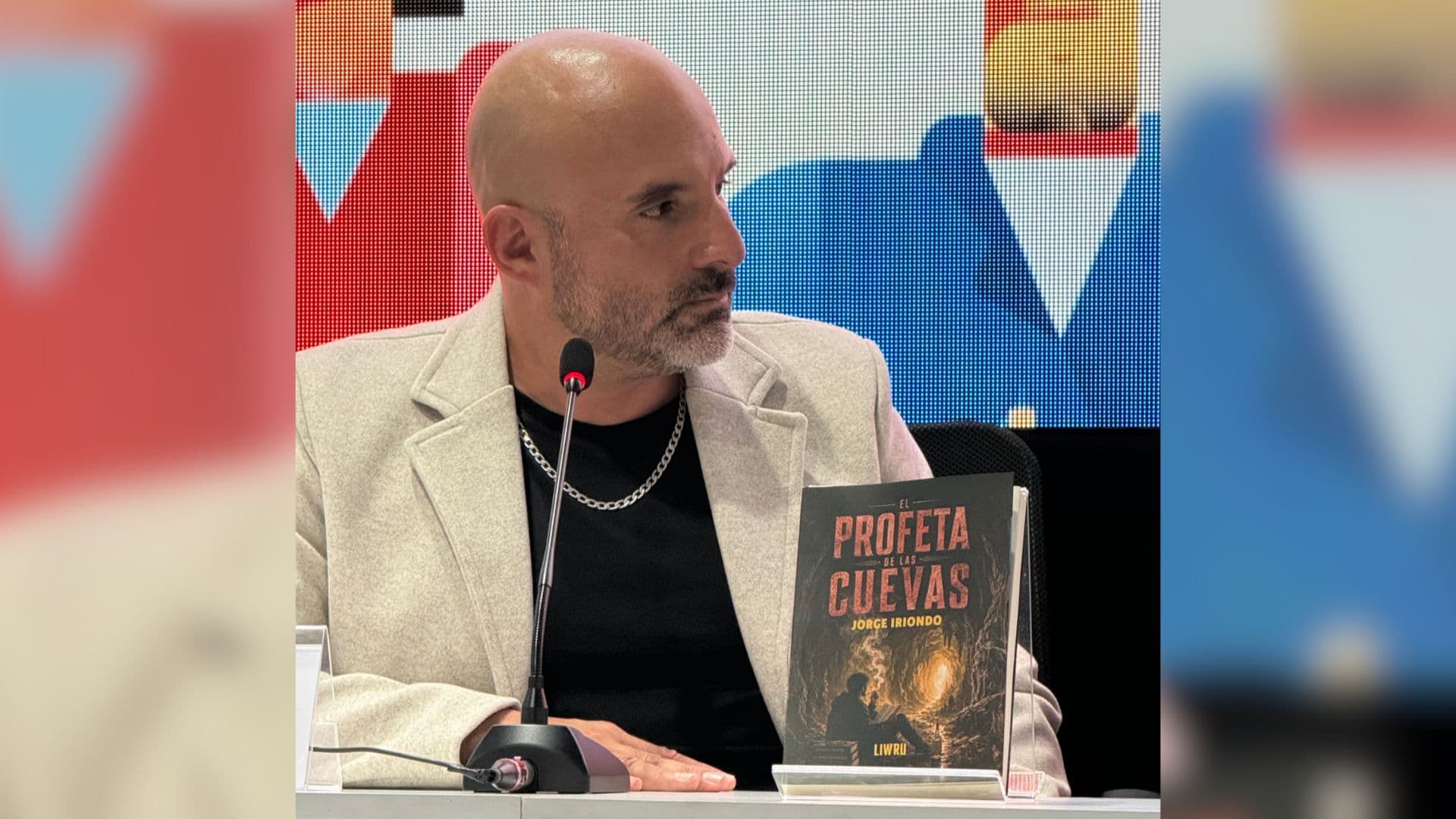 Jorge Iriondo presentó con éxito El Profeta de las Cuevas