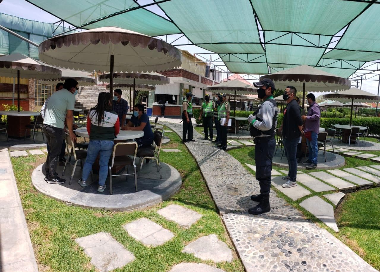 Intervienen evento musical en Socabaya